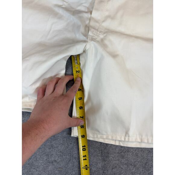 VINTAGE Indurall Paints Shorts Mens Size 40 Cream Cargo Workwear Utility NWT - Picture 4 of 5